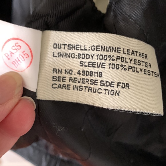 Mens leather jacket - Picture 8 of 9